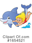 Dolphin Clipart #1654521 by visekart