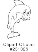 Dolphin Clipart #231326 by visekart