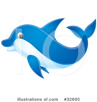 Dolphins Clipart #32605 by Alex Bannykh