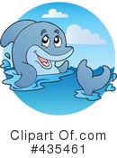 Dolphin Clipart #435461 by visekart