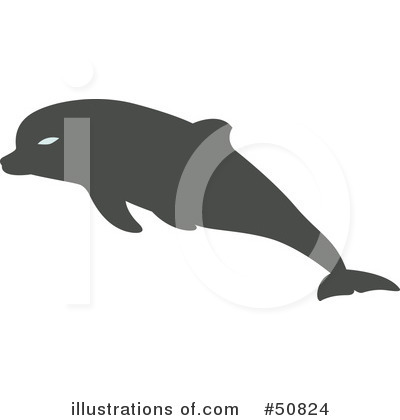 Dolphin Clipart #50824 by Cherie Reve