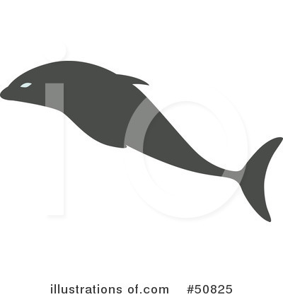 Dolphin Clipart #50825 by Cherie Reve
