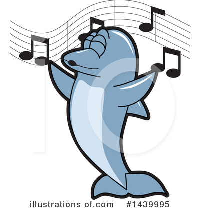 Dolphin Clipart #1439995 by Toons4Biz