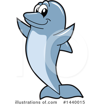 Dolphin Clipart #1440015 by Toons4Biz