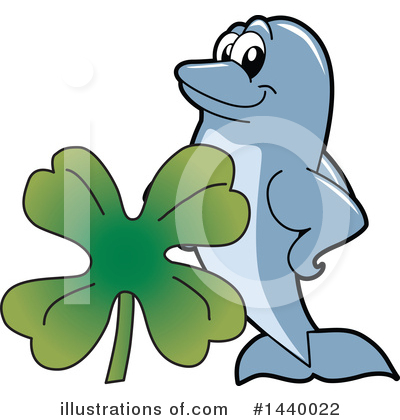 Dolphin Clipart #1440022 by Toons4Biz