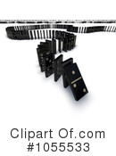 Dominoes Clipart #1055533 by AtStockIllustration