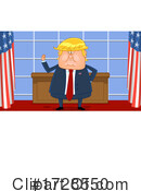 Donald Trump Clipart #1728550 by Hit Toon