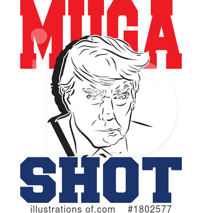 Royalty-Free (RF) Donald Trump Clipart Illustration by Johnny Sajem - Stock Sample #1802577