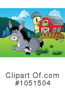 Donkey Clipart #1051504 by visekart