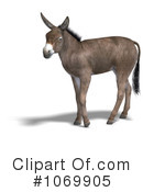 Donkey Clipart #1069905 by Ralf61