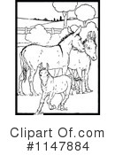 Donkey Clipart #1147884 by Prawny Vintage