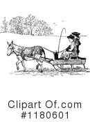 Donkey Clipart #1180601 by Prawny Vintage