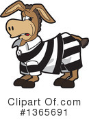 Donkey Clipart #1365691 by Mascot Junction