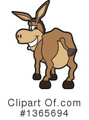 Donkey Clipart #1365694 by Mascot Junction