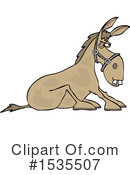Donkey Clipart #1535507 by djart