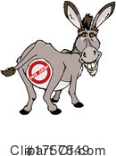 Donkey Clipart #1757549 by Dennis Holmes Designs