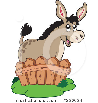Donkey Clipart #220624 by visekart