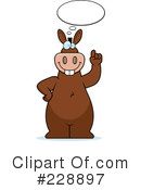 Donkey Clipart #228897 by Cory Thoman