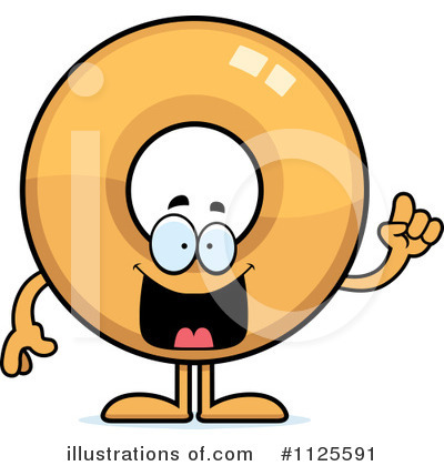 Donut Clipart #1125591 by Cory Thoman