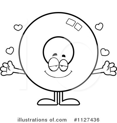 Royalty-Free (RF) Donut Clipart Illustration by Cory Thoman - Stock Sample #1127436