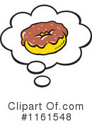 Donut Clipart #1161548 by Johnny Sajem