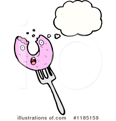 Royalty-Free (RF) Donut Clipart Illustration by lineartestpilot - Stock Sample #1185159