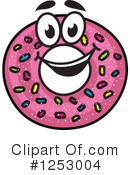 Donut Clipart #1253004 by Vector Tradition SM