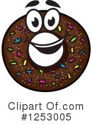 Donut Clipart #1253005 by Vector Tradition SM