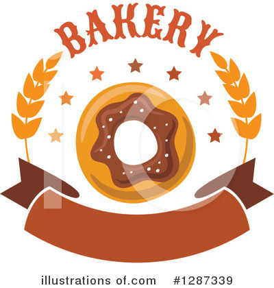 Royalty-Free (RF) Donut Clipart Illustration by Vector Tradition SM - Stock Sample #1287339