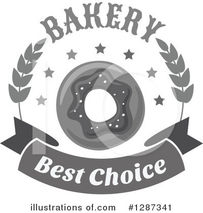 Royalty-Free (RF) Donut Clipart Illustration by Vector Tradition SM - Stock Sample #1287341