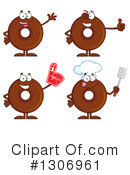 Donut Clipart #1306961 by Hit Toon