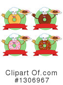 Donut Clipart #1306967 by Hit Toon