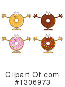 Donut Clipart #1306973 by Hit Toon