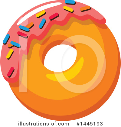 Royalty-Free (RF) Donut Clipart Illustration by Vector Tradition SM - Stock Sample #1445193