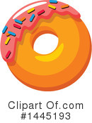 Donut Clipart #1445193 by Vector Tradition SM