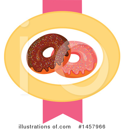 Royalty-Free (RF) Donut Clipart Illustration by Vector Tradition SM - Stock Sample #1457966