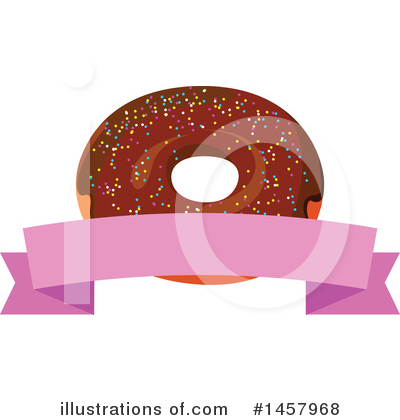 Royalty-Free (RF) Donut Clipart Illustration by Vector Tradition SM - Stock Sample #1457968
