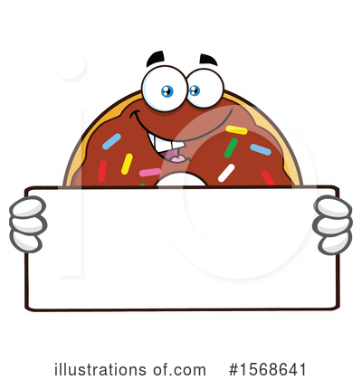 Royalty-Free (RF) Donut Clipart Illustration by Hit Toon - Stock Sample #1568641