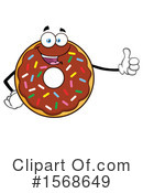 Donut Clipart #1568649 by Hit Toon