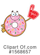 Donut Clipart #1568657 by Hit Toon