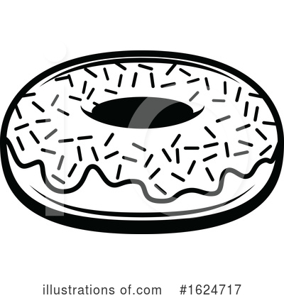 Royalty-Free (RF) Donut Clipart Illustration by Vector Tradition SM - Stock Sample #1624717