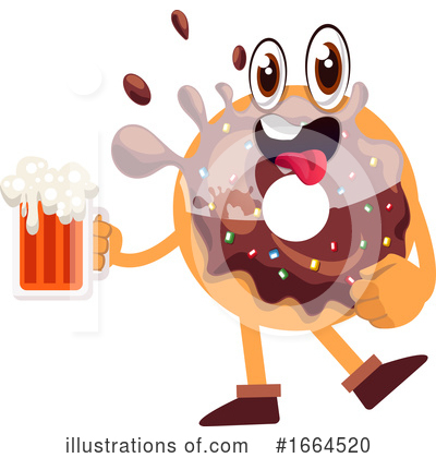 Royalty-Free (RF) Donut Clipart Illustration by Morphart Creations - Stock Sample #1664520