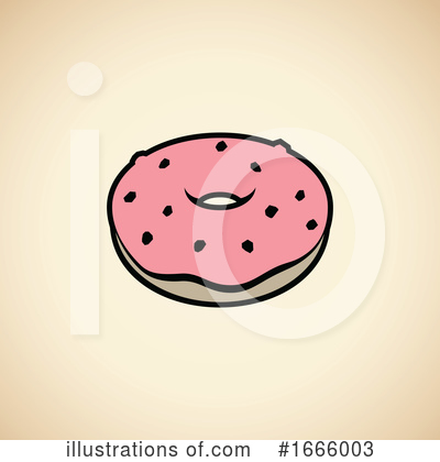 Royalty-Free (RF) Donut Clipart Illustration by cidepix - Stock Sample #1666003