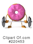 Donut Clipart #220453 by Julos