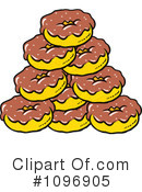 Donuts Clipart #1096905 by Johnny Sajem