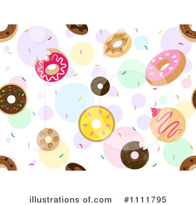 Royalty-Free (RF) Donuts Clipart Illustration by BNP Design Studio - Stock Sample #1111795
