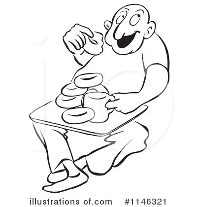 Royalty-Free (RF) Donuts Clipart Illustration by Picsburg - Stock Sample #1146321