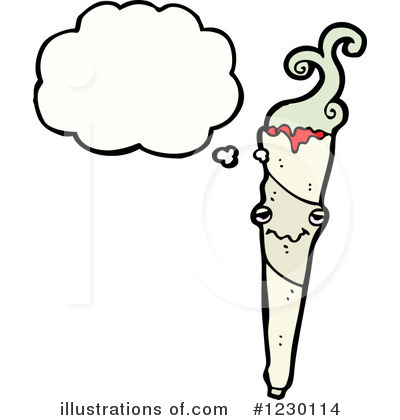 Royalty-Free (RF) Doobie Clipart Illustration by lineartestpilot - Stock Sample #1230114