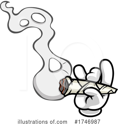 Smoking Clipart #1746987 by Hit Toon