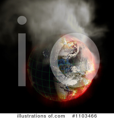 Global Warming Clipart #1103466 by Leo Blanchette
